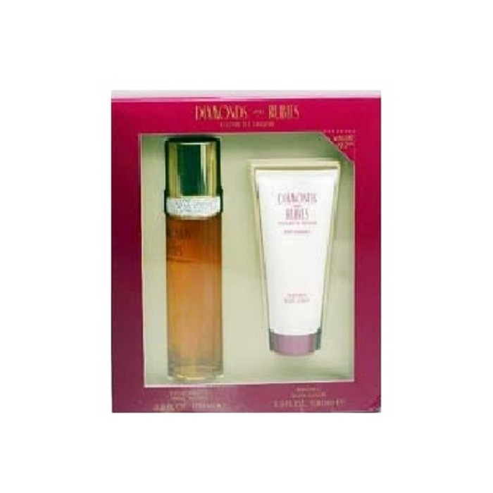 White Diamonds Perfume Gift Set - 3.3oz Eau De Toilette Spray, & 3.3oz Body Lotion